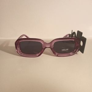 Wild Fable Purple Clear Sunglasses